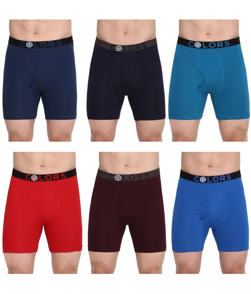     			COLORS by Rupa Frontline Multicolor Cotton Men's Briefs ( Pack of 6 )