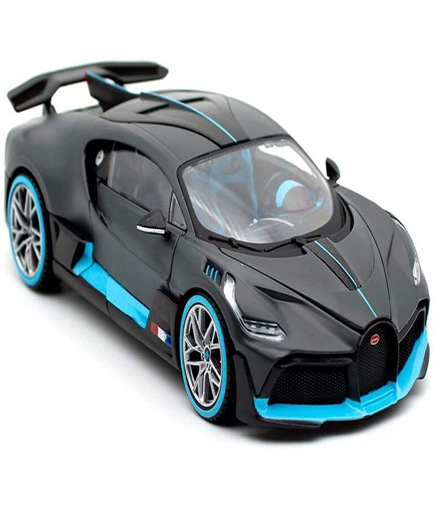     			1:32 Scale Model Alloy Metal Bugatti Divo Sports Car Model with Light and Sound Open Doors Pull Toy