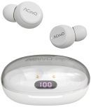 ACwO DwOTS Trans, 24Hrs Playtime, Powerful Audio Output, LED Display, Type-C Charging, Instant Connectivity, Voice Assistant (Ivory White)