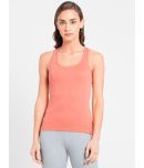 Jockey 1467 Women's Super Combed Cotton Rib Fabric Solid Racerback Tank Top - Blush Pink