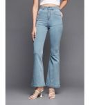 Miss Chase - Light Blue Denim Bootcut Women's Jeans ( Pack of 1 )