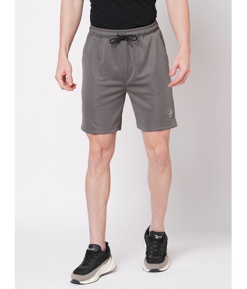     			Fitz Black Polyester Men's Shorts ( Pack of 1 )