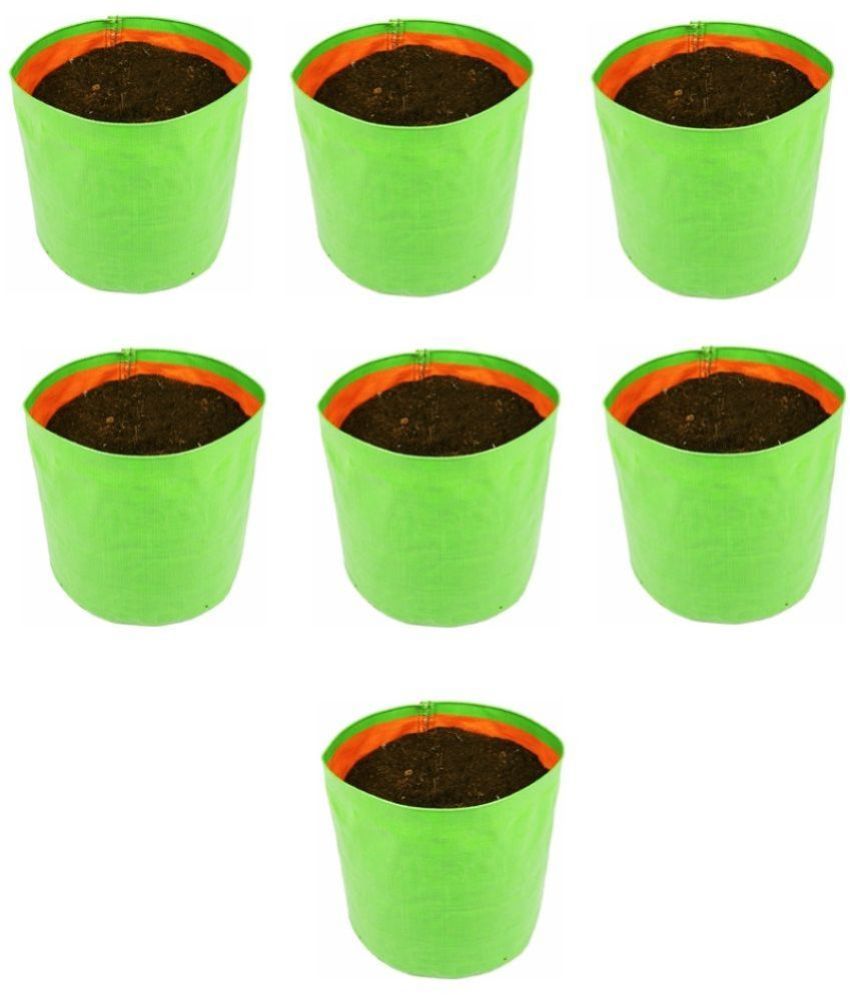     			Grow With Herbal Green Plant Bag ( Pack of 7 )