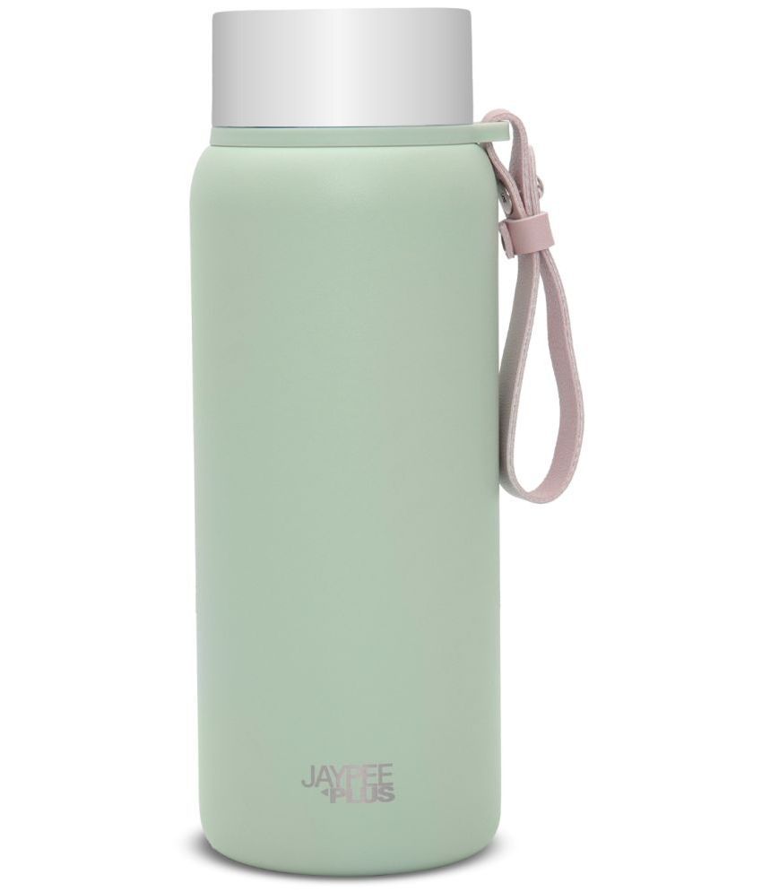     			Jaypee Plus Green Steel Water Bottle 390 mL ( Set of 1 )