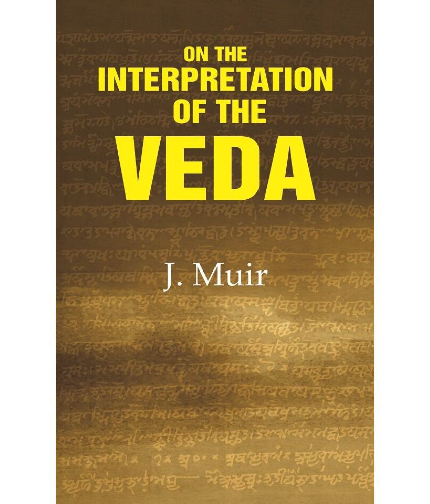     			On the Interpretation of the Veda