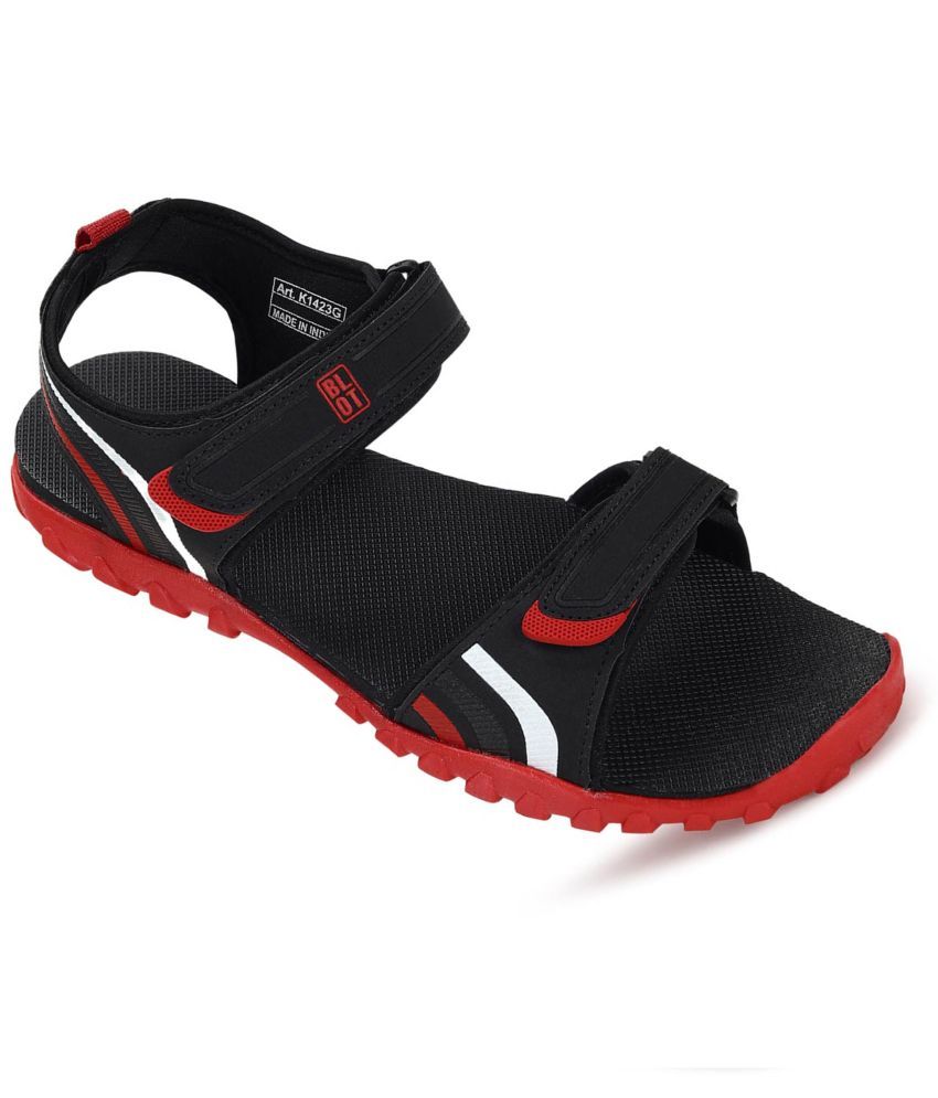     			Paragon - Black Men's Floater Sandals