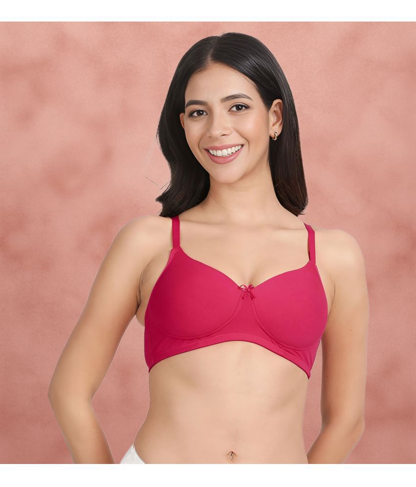     			Susie Pink Cotton Blend Lightly Padded Women's T-Shirt Bra ( Pack of 1 )