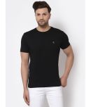 Red Tape Pack of 1 100% Cotton Regular Fit Men's T-Shirt ( Black )