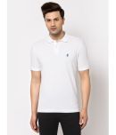 Red Tape Cotton Regular Fit Solid Half Sleeves Men's Polo T Shirt - White ( Pack of 1 )