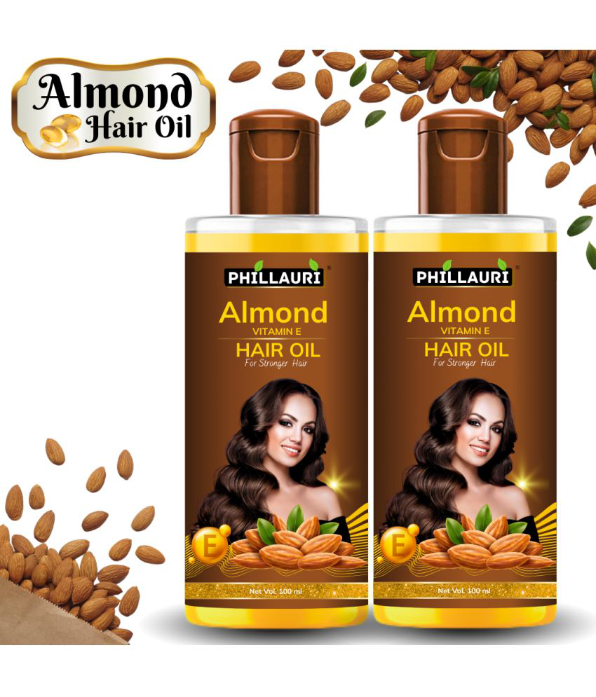     			Phillauri Hair Growth Almond Oil 200 ml ( Pack of 2 )