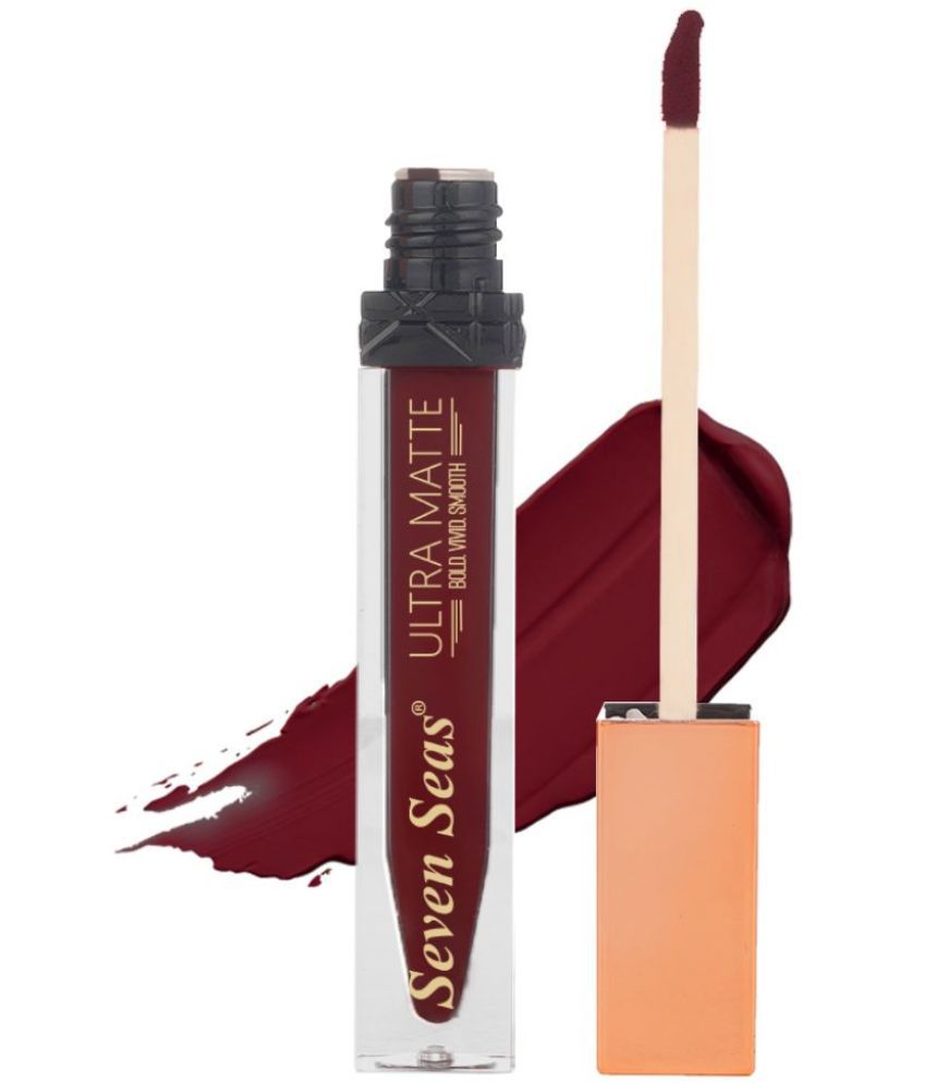     			Seven Seas Ultra Matte Super Smooth Liquid Lipstick, Matte Liquid Lipstick for Women (Chestnut Rose)