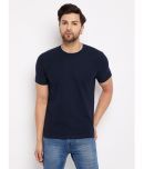 Wild West Pack of 1 Cotton Blend Regular Fit Men's T-Shirt ( Navy Blue )