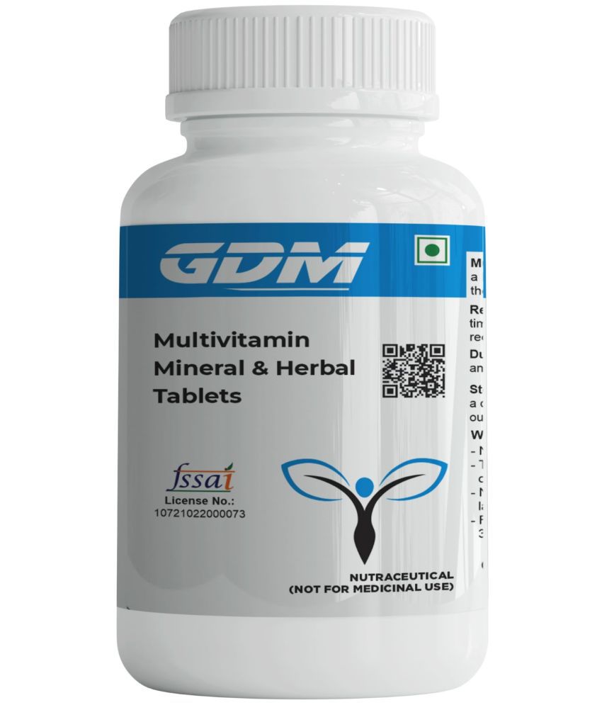     			GDM NUTRACEUTICALS LLP Multivitamins For Men & Women ( Pack of 1 )