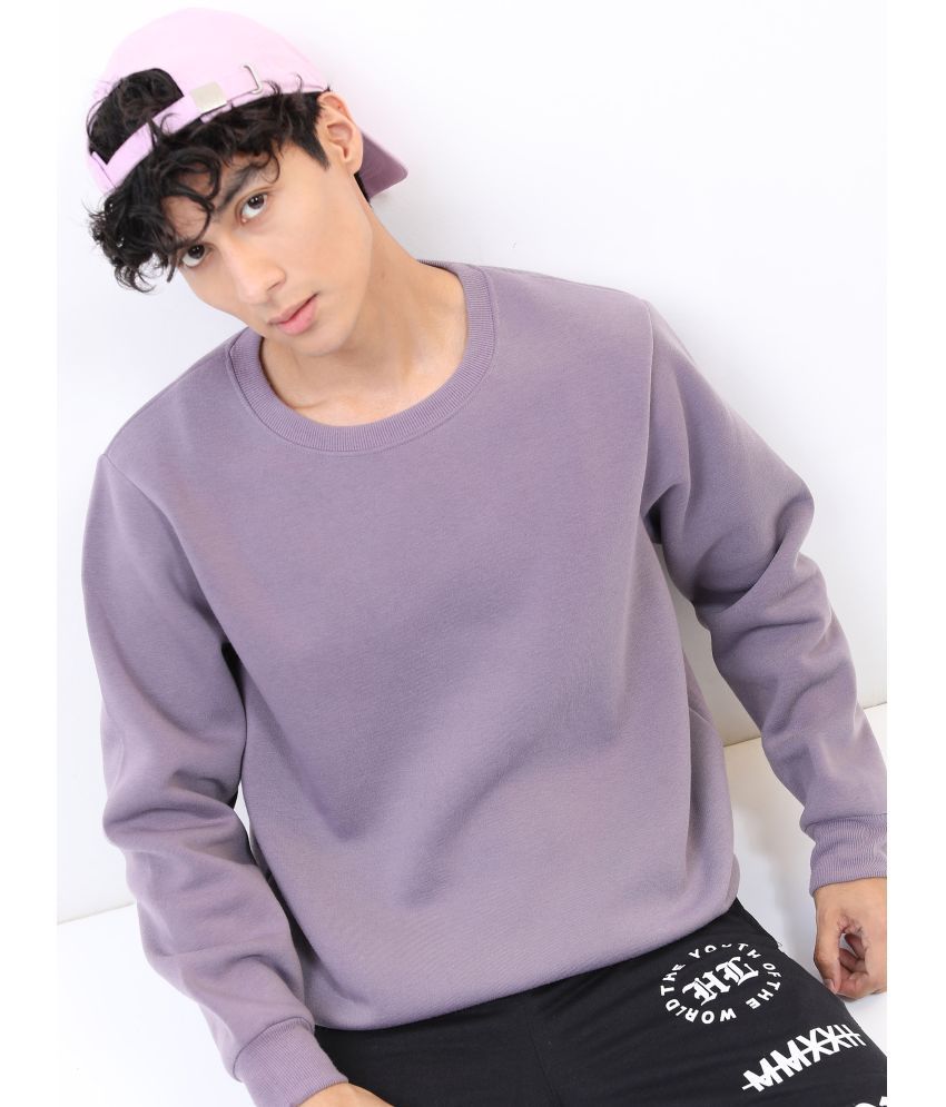     			Ketch Polyester Round Neck Men's Sweatshirt - Purple ( Pack of 1 )
