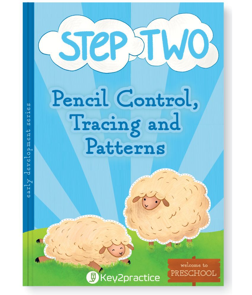     			Key2Practice Pre-School Step Two Early Development Series : 48 Worksheets, Pencil Control, Tracing and Patterns