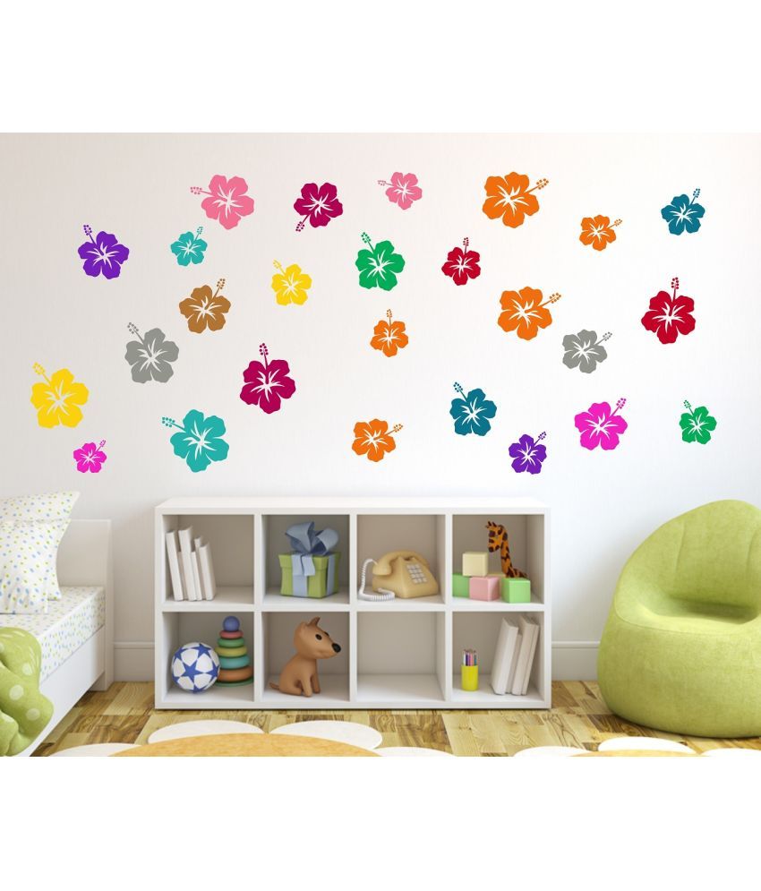     			Little Buds Wall Sticker Floral ( 150 x 60 cms )