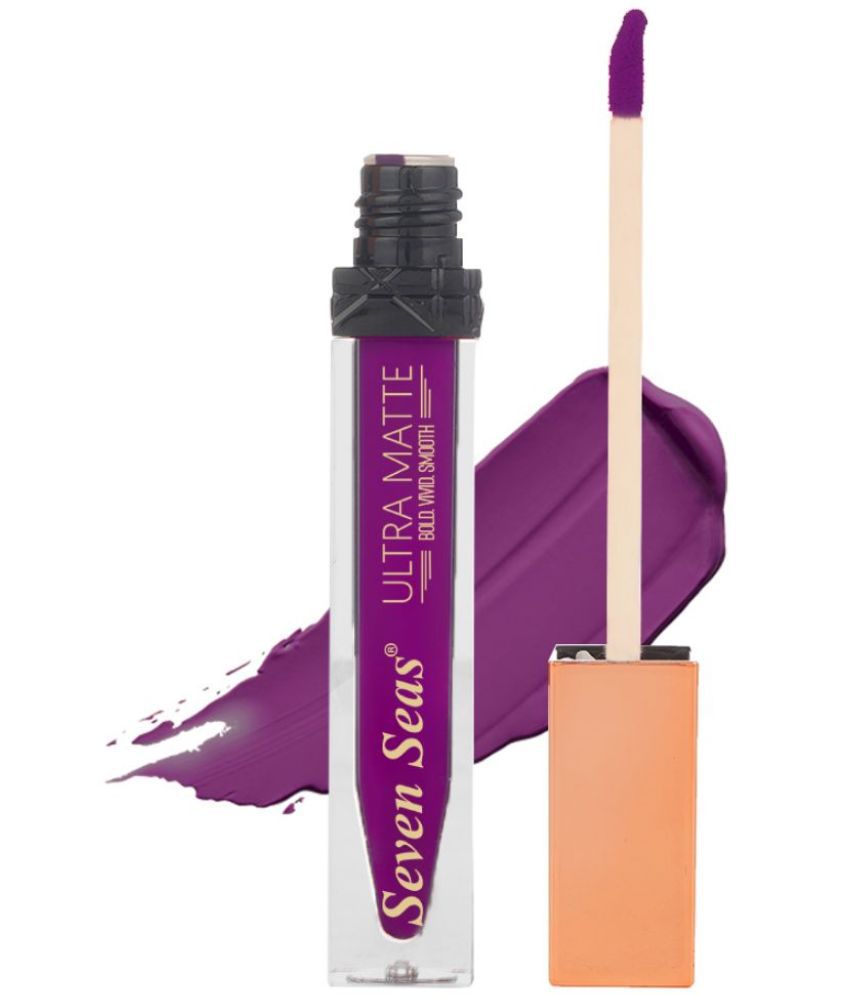     			Seven Seas Ultra Matte Super Smooth Liquid Lipstick | Lipstick for Women (Poof Touch Terracotta)