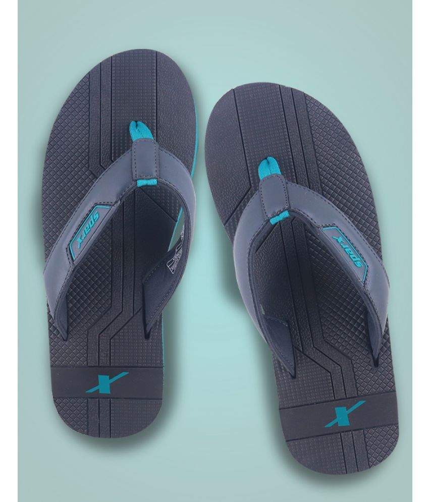     			Sparx Grey Men's Thong Flip Flop