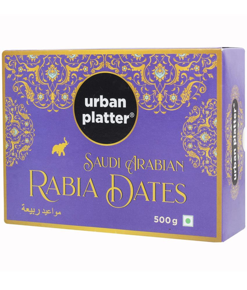     			Urban Platter Saudi Arabian Rabia Dates, 500g