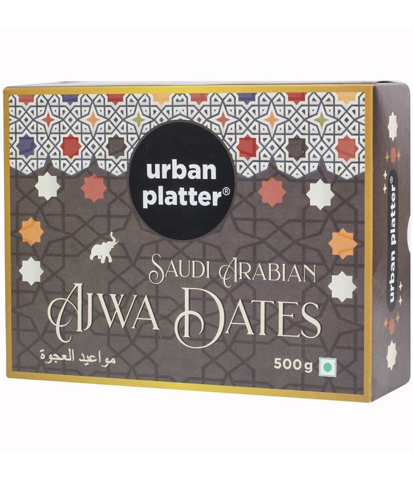     			Urban Platter Saudi Arabian Ajwa Dates, 500g