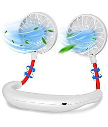 Portable Neck Fan with 3 Speed Modes rechargeable battery Cooling Fan