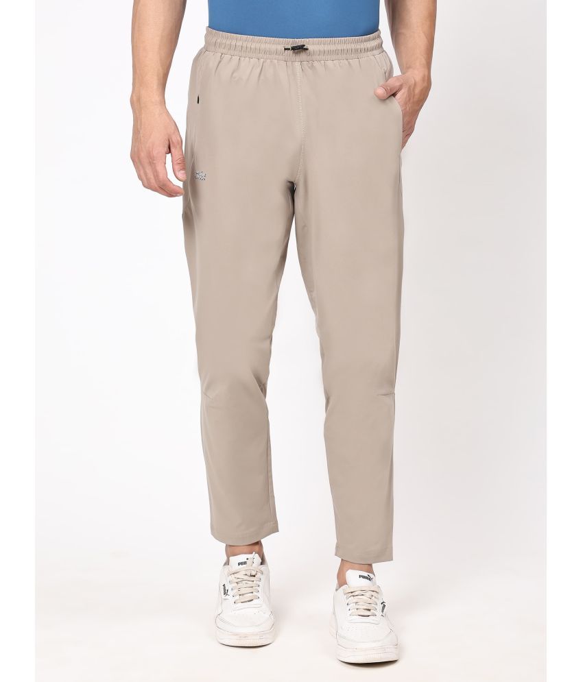     			Dida Sportswear Beige Polyester Men's Sports Trackpants ( Pack of 1 )