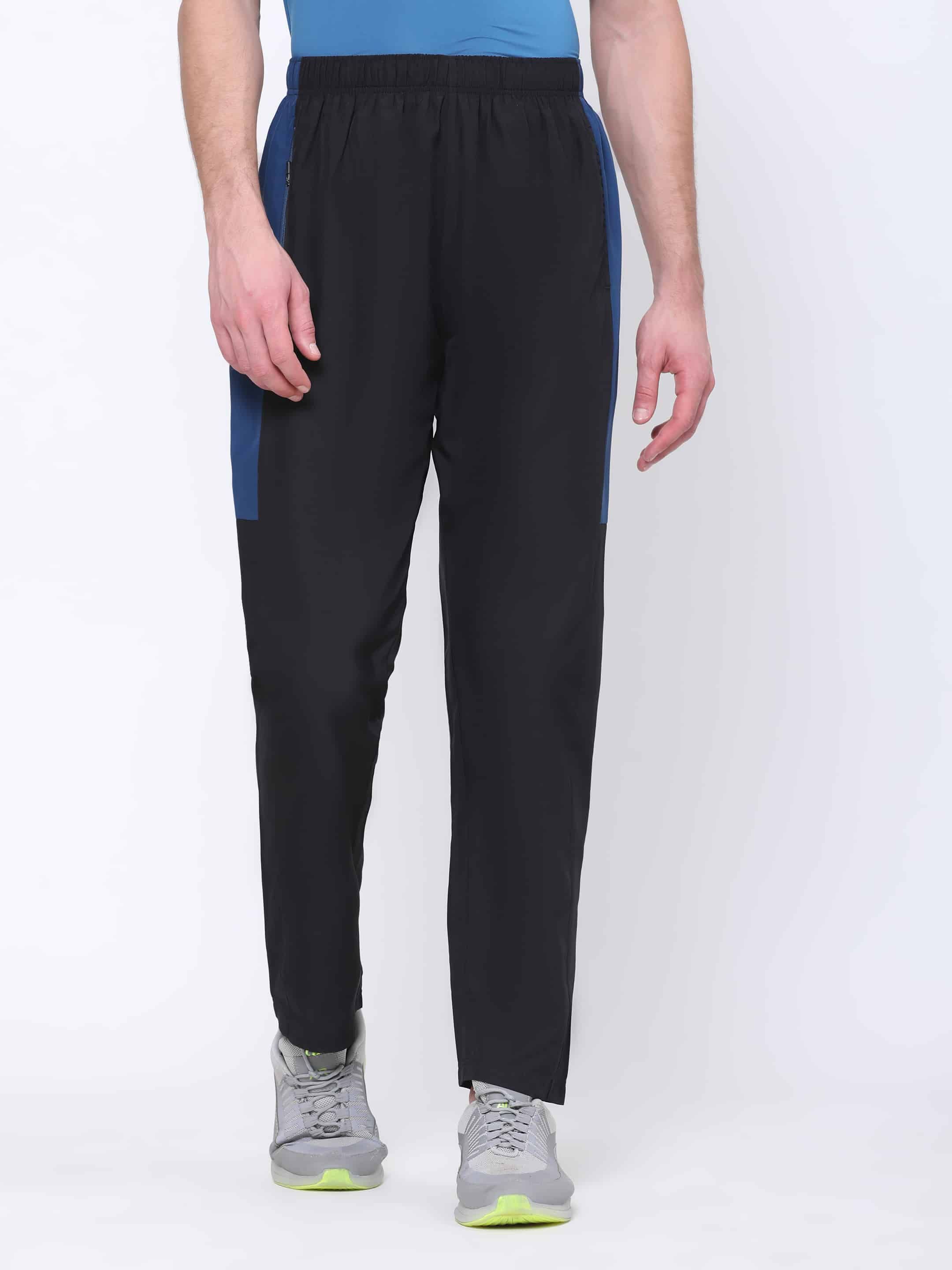     			Dida Sportswear Black Polyester Men's Sports Trackpants ( Pack of 1 )