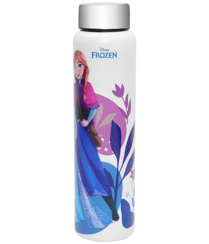     			Jaypee Plus Frozen Princess Galaxy Prime White Steel School Water Bottle 900 mL ( Set of 1 )