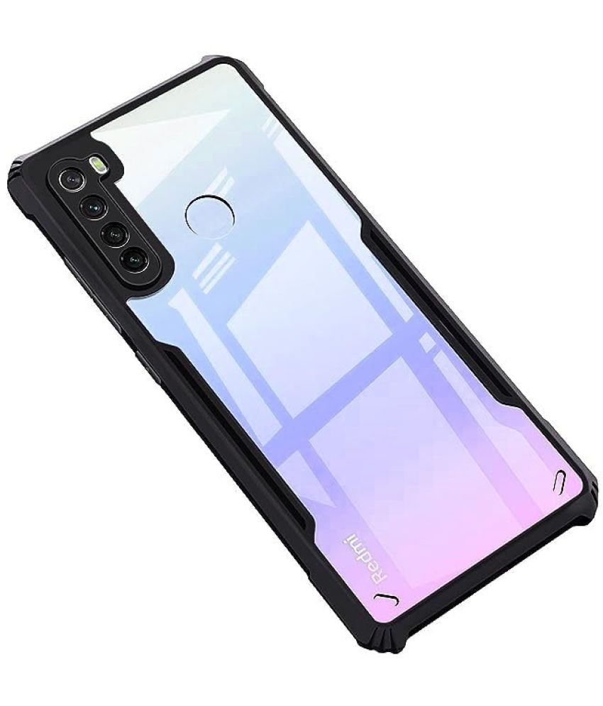     			Kosher Traders Plain Cases Compatible For Silicon Xiaomi Redmi NOTE 8 ( Pack of 1 )