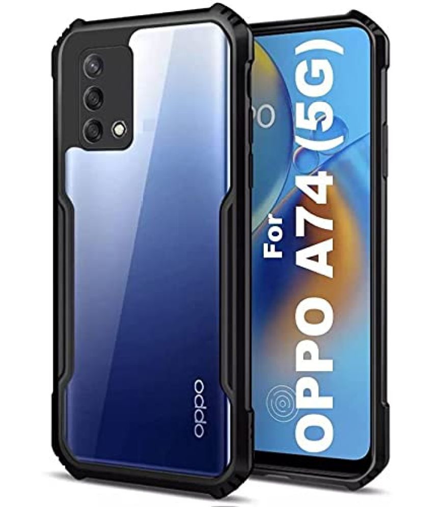     			Kosher Traders Plain Cases Compatible For Silicon Oppo A74 5G ( Pack of 1 )