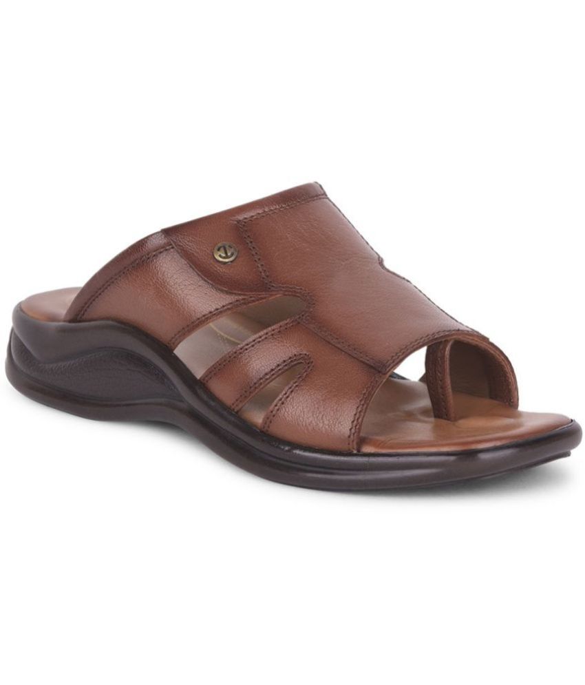     			Liberty Tan Men's Leather Slipper