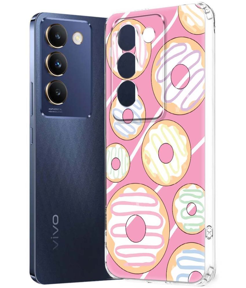     			NBOX Multicolor Printed Back Cover Silicon Compatible For Vivo Y200e 5G ( Pack of 1 )