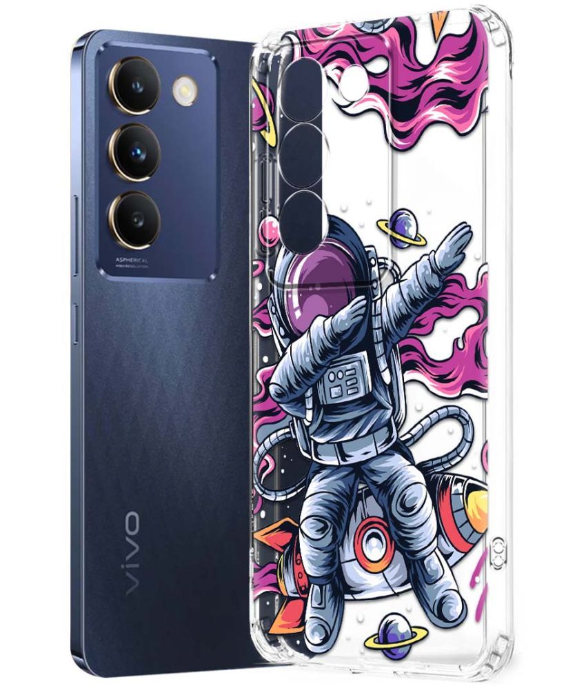     			NBOX Multicolor Printed Back Cover Silicon Compatible For Vivo Y200e 5G ( Pack of 1 )