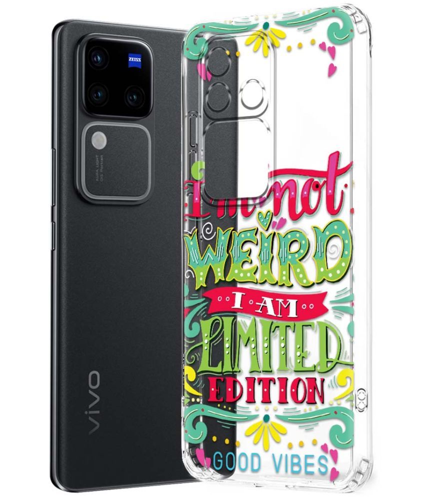     			NBOX Multicolor Printed Back Cover Silicon Compatible For Vivo V30 Pro 5G ( Pack of 1 )