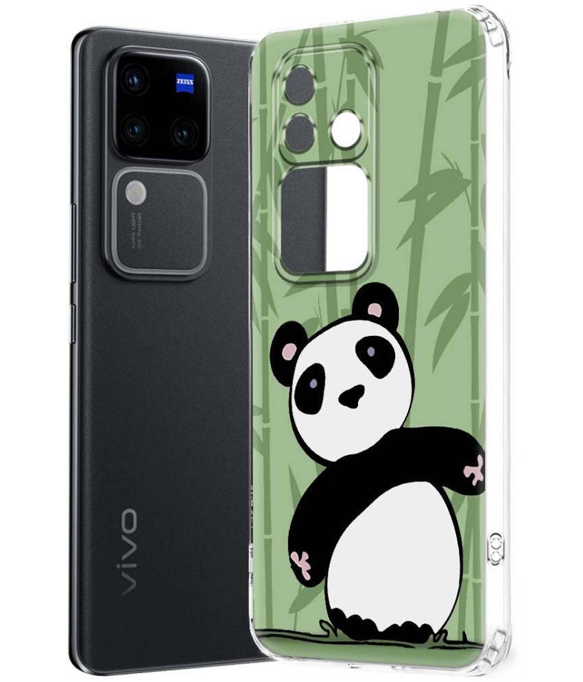     			NBOX Multicolor Printed Back Cover Silicon Compatible For Vivo V30 Pro 5G ( Pack of 1 )