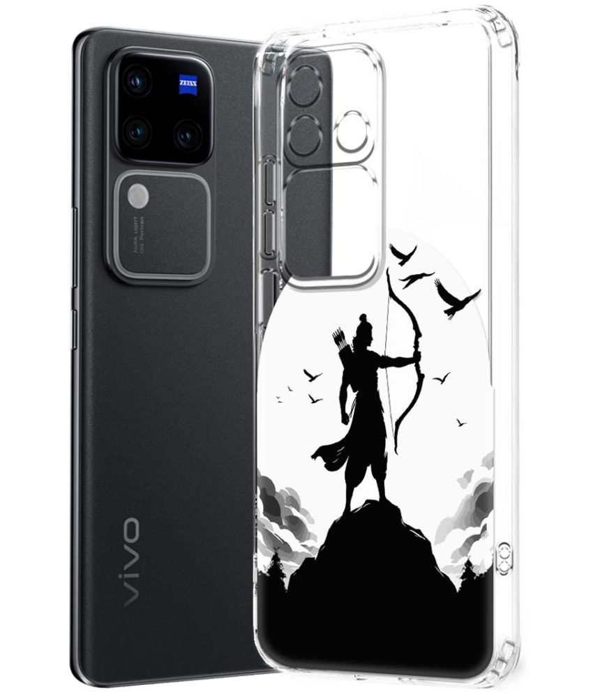     			NBOX Multicolor Printed Back Cover Silicon Compatible For Vivo V30 Pro 5G ( Pack of 1 )