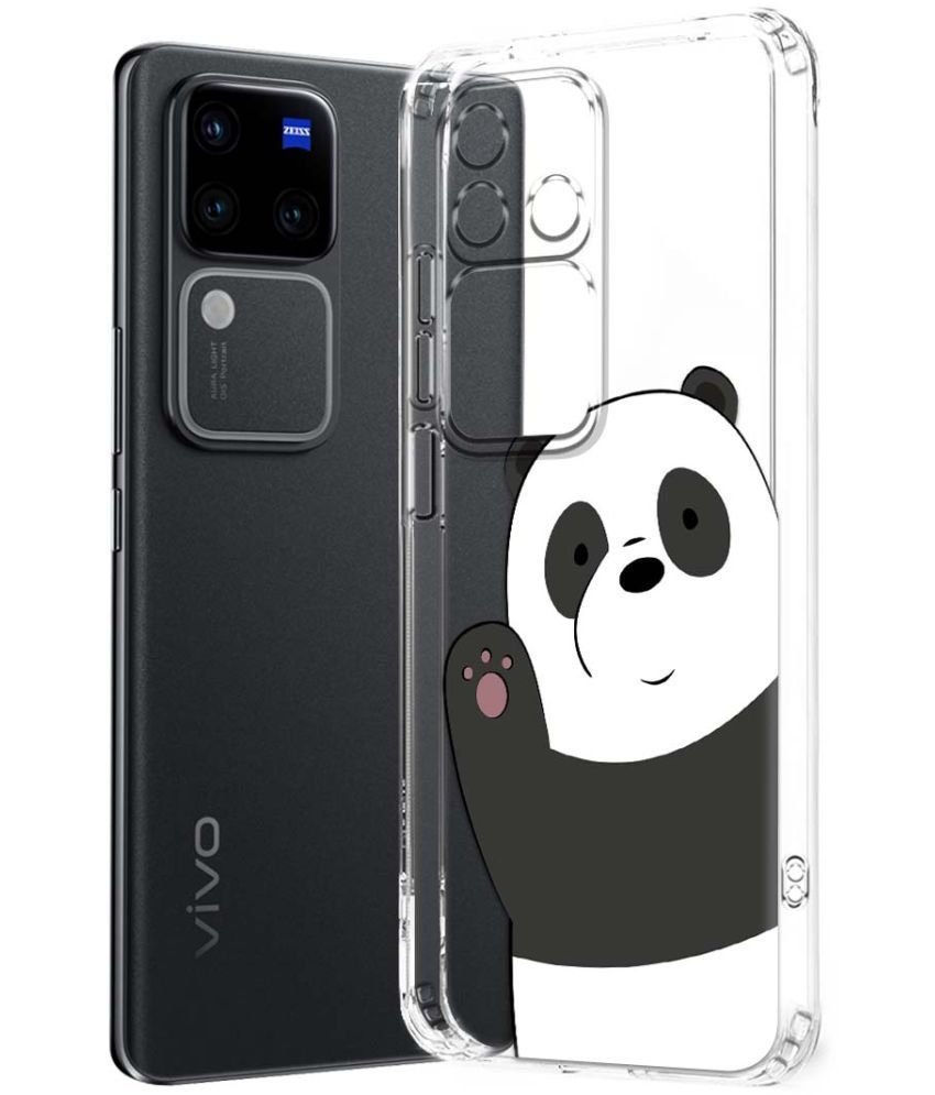     			NBOX Multicolor Printed Back Cover Silicon Compatible For Vivo V30 Pro 5G ( Pack of 1 )