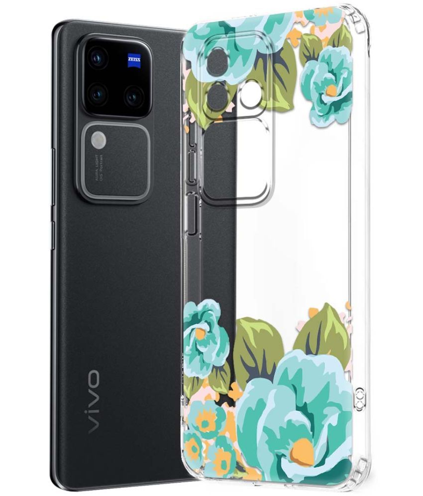     			NBOX Multicolor Printed Back Cover Silicon Compatible For Vivo V30 Pro 5G ( Pack of 1 )