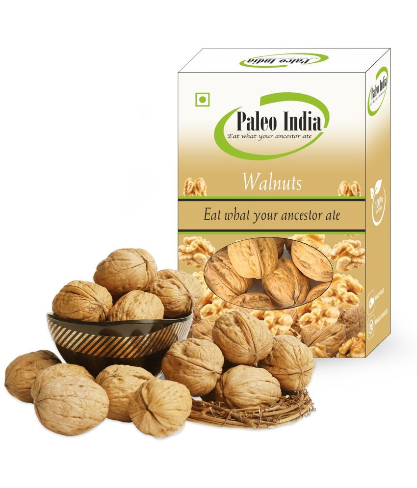     			Paleo India Inshell Walnuts(Saboot Akhrot) 400 g