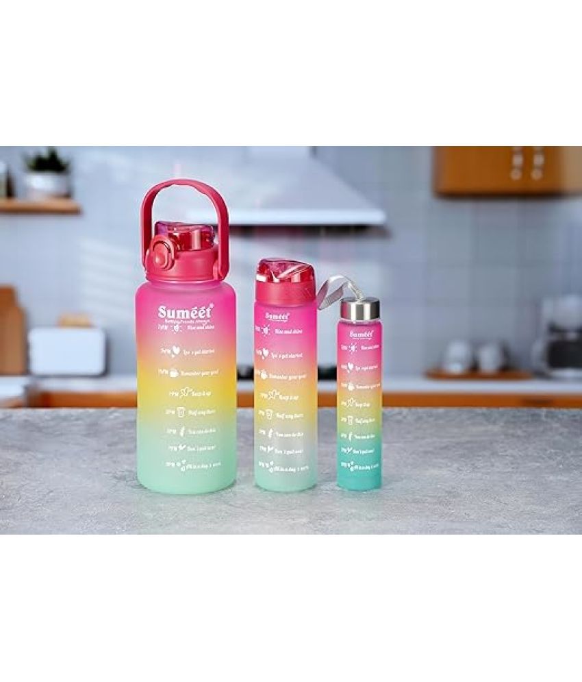     			Tools Titan Multicolour Plastic Water Bottle 1850 mL ( Set of 1 )