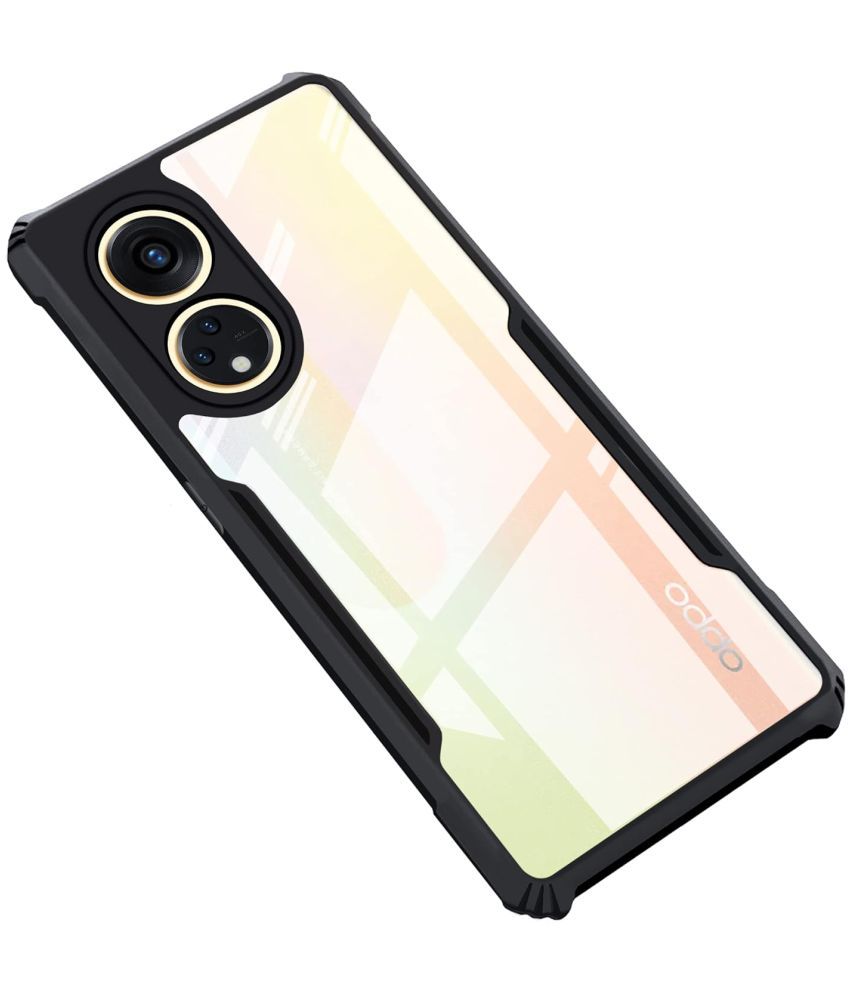     			Bright Traders Hybrid Covers Compatible For Silicon Oppo Reno 8T 5g ( Pack of 1 )