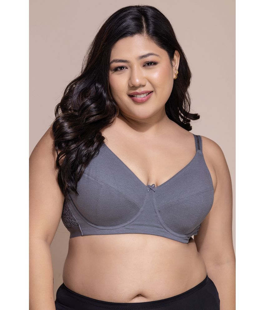     			Clovia Cotton Women's T-Shirt Bra ( Grey Melange ) BR2530P05