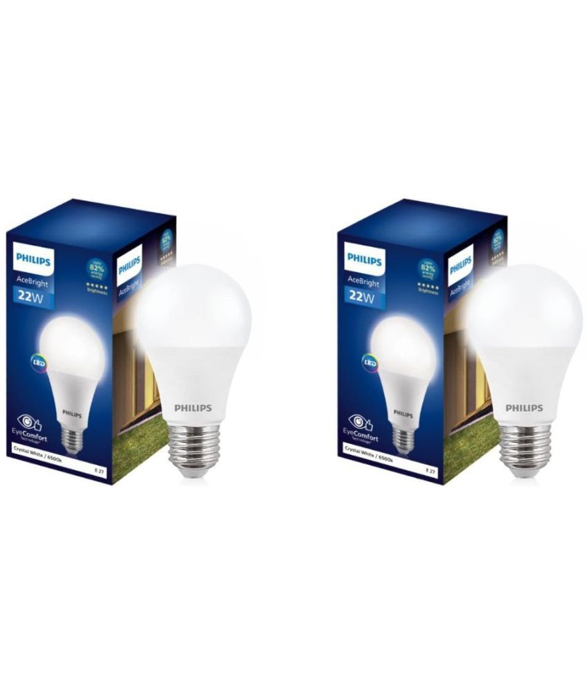     			Philips 22W Cool Day Light LED Bulb ( Pack of 2 )