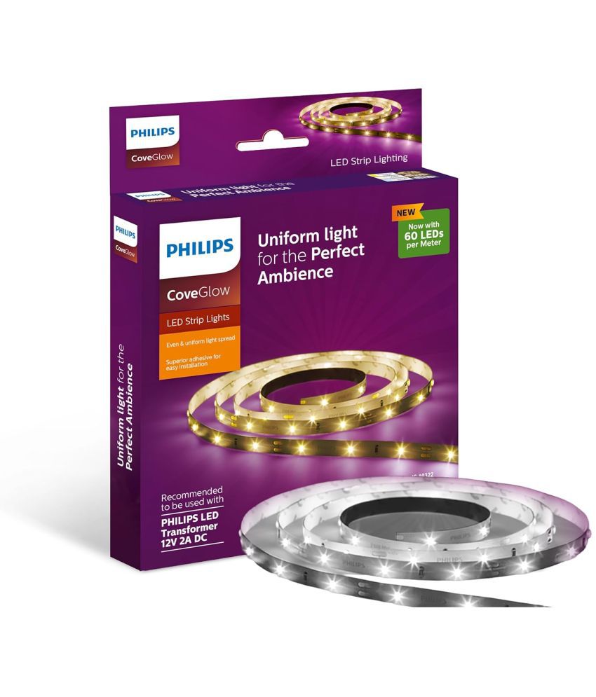     			Philips White 5Mtr LED Strip ( Pack of 1 )