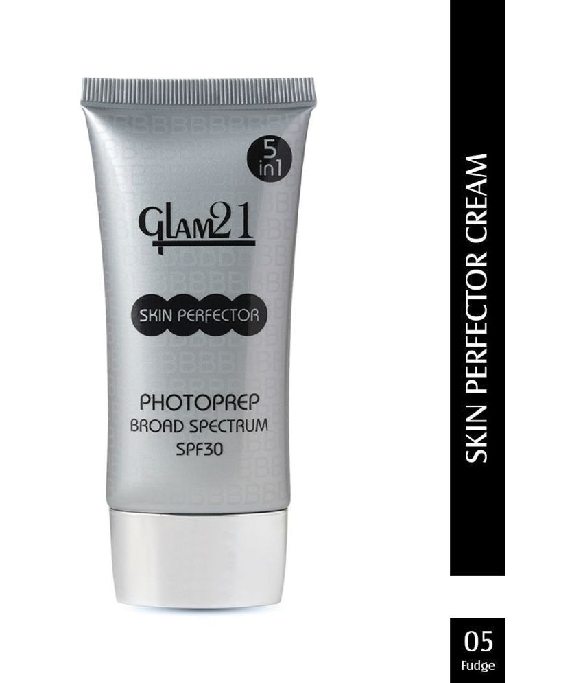     			Glam21 Skin Perfector Day Cream With UV Sun Protection Lightweight & Hydrating 50gm Fudge-05