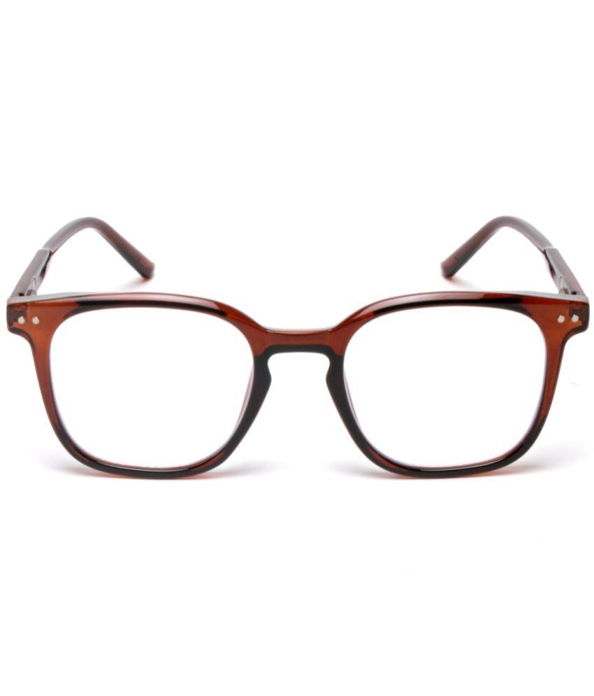     			OREADERS Maroon Round Eyeglass Frame ( Pack of 1 )