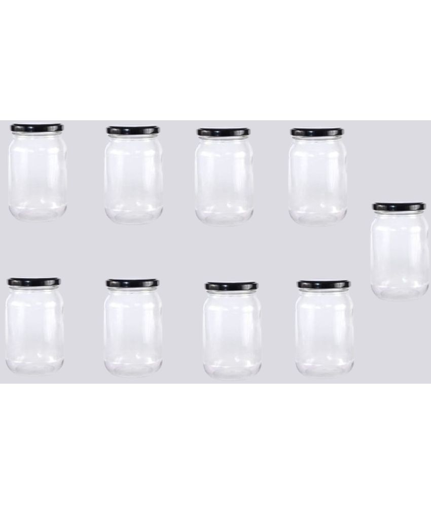     			Somil  Glass Container Glass Transparent Utility Container ( Set of 9 )