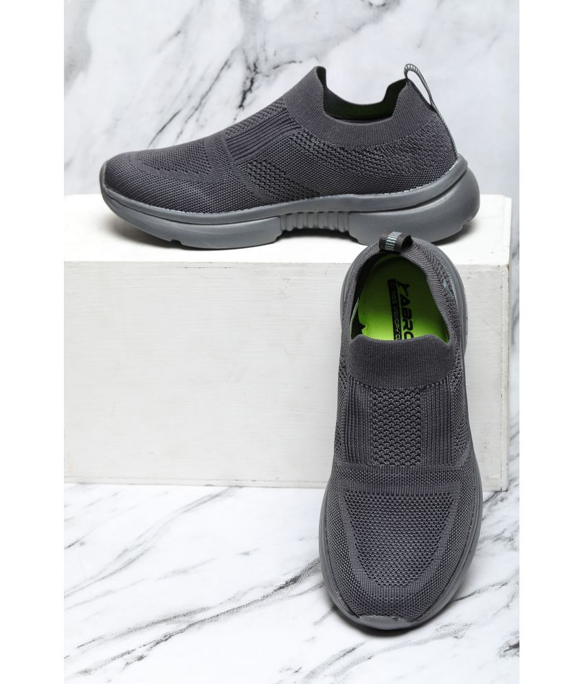     			Abros HUDSON-PRO Dark Grey Men's Sports Running Shoes