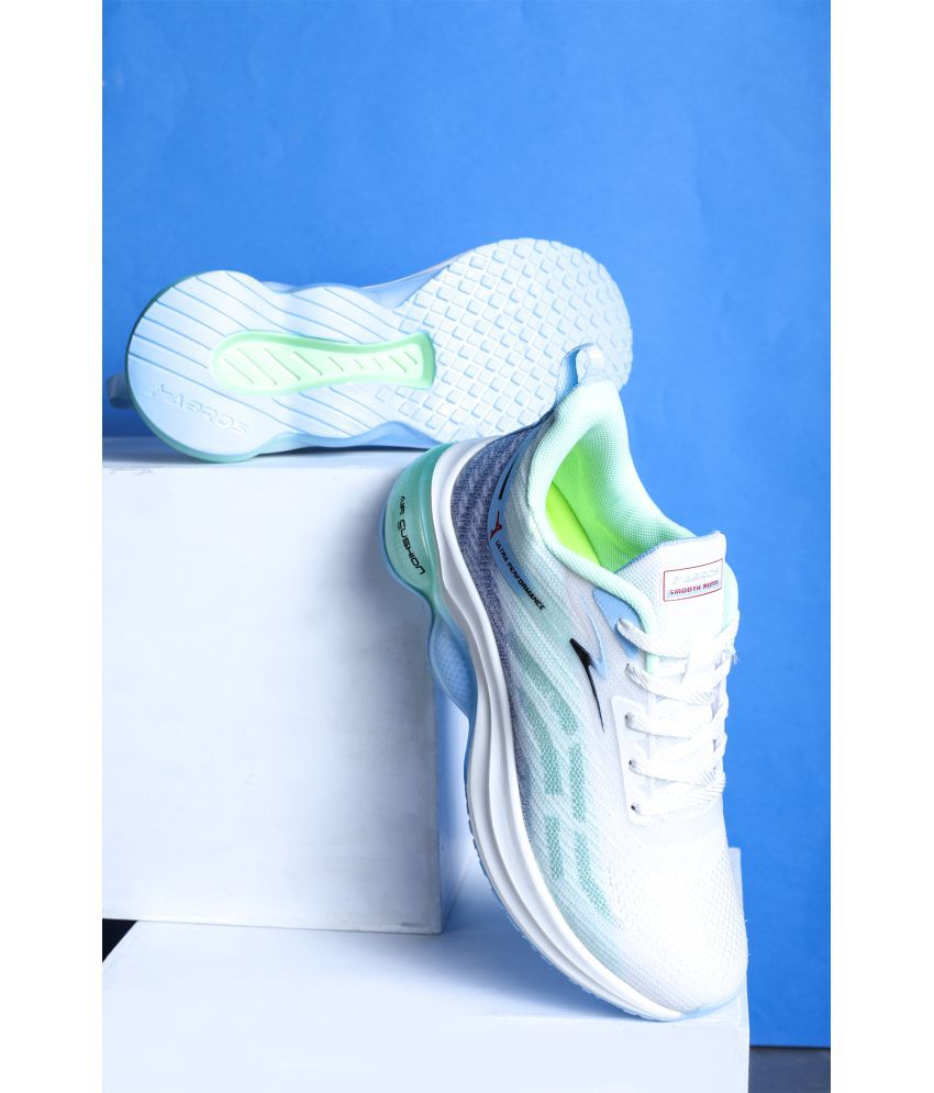     			Abros PREDATOR White Men's Sports Running Shoes