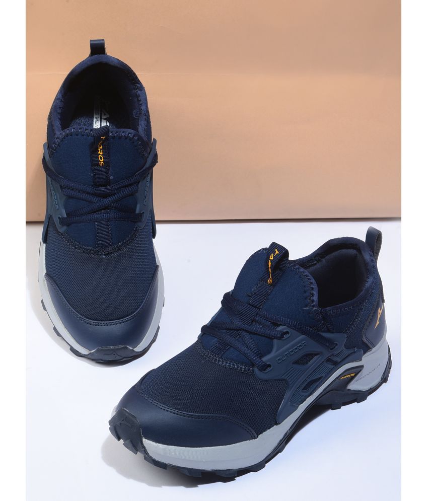     			Abros STRIDER Navy Men's Sports Running Shoes